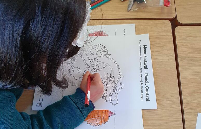 Colouring Dragons